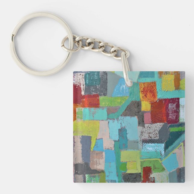Coat of Many Colors Keychain (Front)