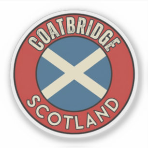 Coatbridge, Scotland Sticker