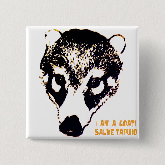 Coati Button (Front)