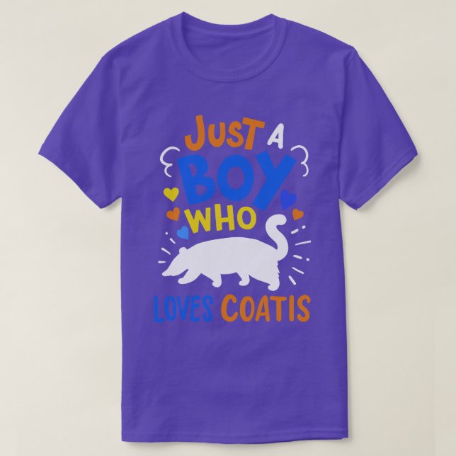 Coatis Coatimundi Coati Lover T-Shirt (Design Front)