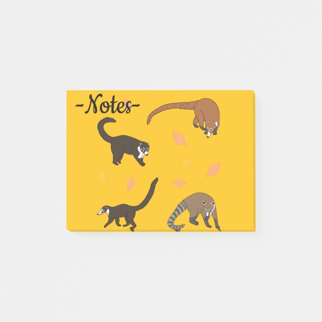 Coatis Post-it Notes (Front)