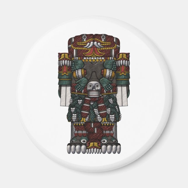 Coatlicue Fridge Magnet (Front)