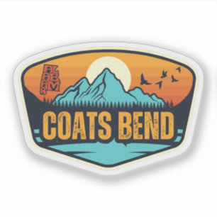 Coats Bend, Alabama Sticker