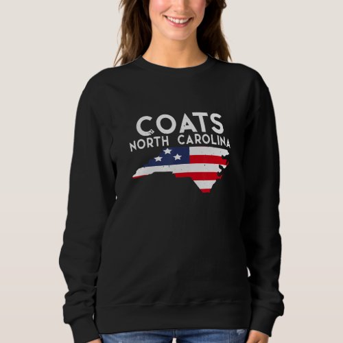 Coats North Carolina USA State America Travel Sweatshirt