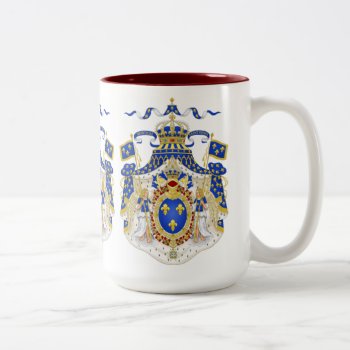Coats Of Arms Two-tone Coffee Mug by BostonRookie at Zazzle