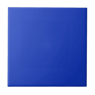Cobalt Blue 1338BE Color, With Option to Add Image Ceramic Tile