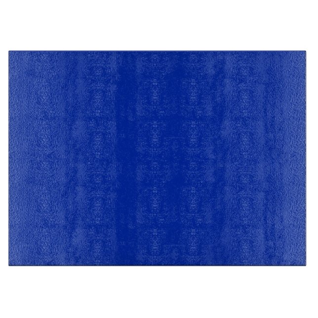 COBALT BLUE (a solid rich color) ~ Cutting Board (Front)