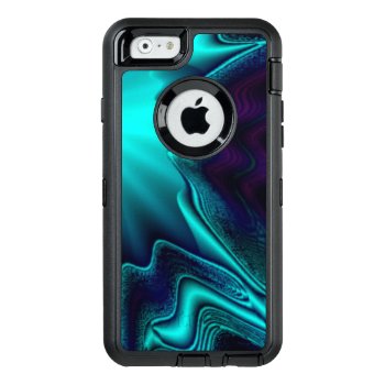Cobalt Blue Agate OtterBox Defender iPhone Case