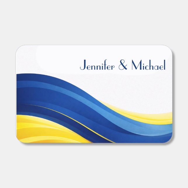 Cobalt Blue and Lemon Yellow Matchboxes (Front)