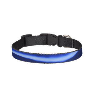 Cobalt blue background collection pet collar
