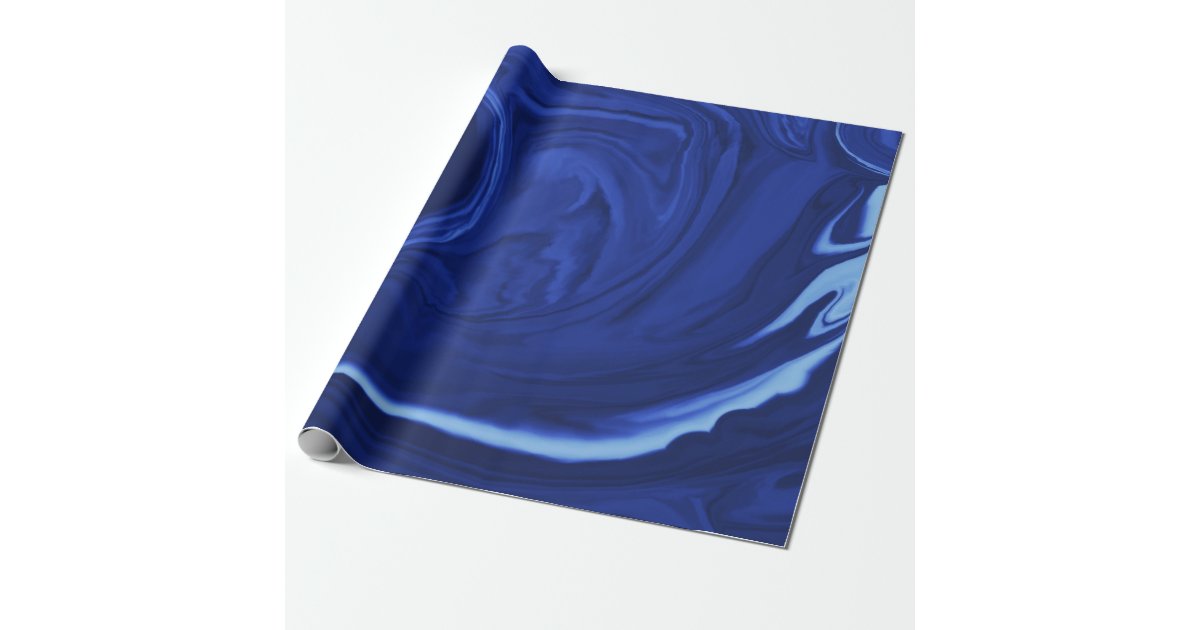 Solid Cobalt Blue Wrapping Paper / Gift Wrap, Zazzle