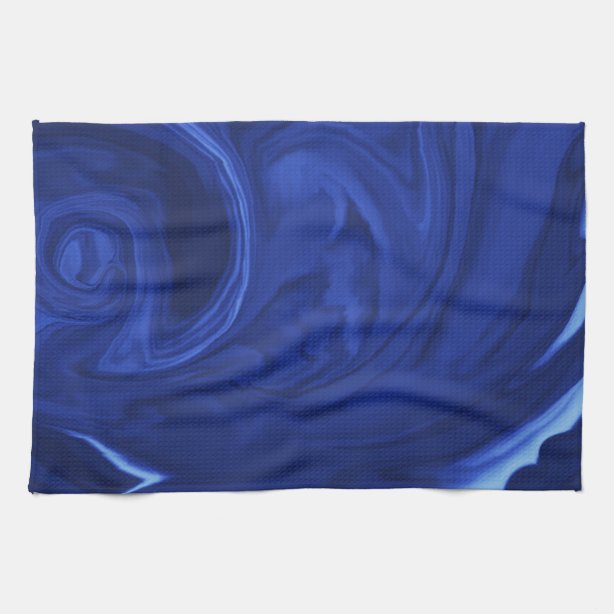 cobalt blue hand towels