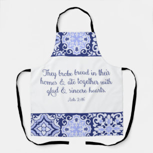 Cobalt Blue Bible Verse, They Broke Bread Apron