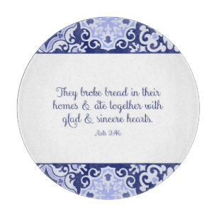 Cobalt Blue Bible Verse, They Broke Bread Cloth Cutting Board