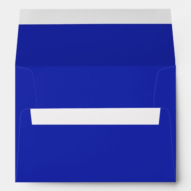 Cobalt Blue Colored Envelopes (Back (Bottom))
