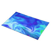 Cobalt Blue Colors Cloth Placemat | Zazzle