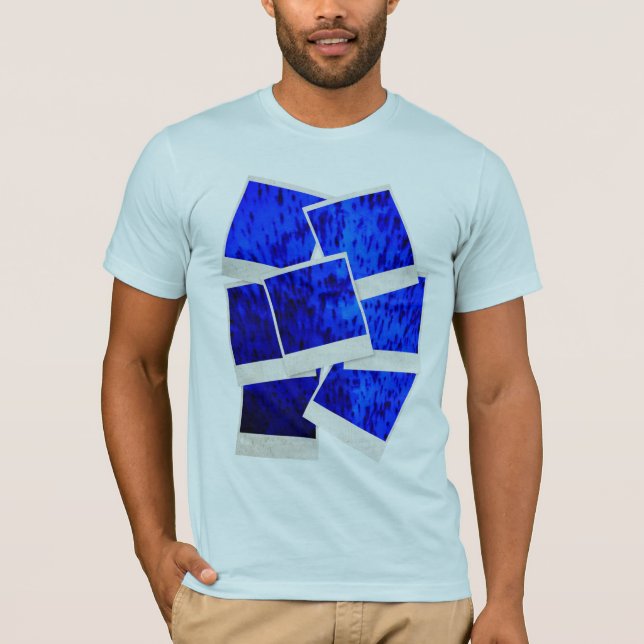 Cobalt Blue Earthenware T-Shirt (Front)