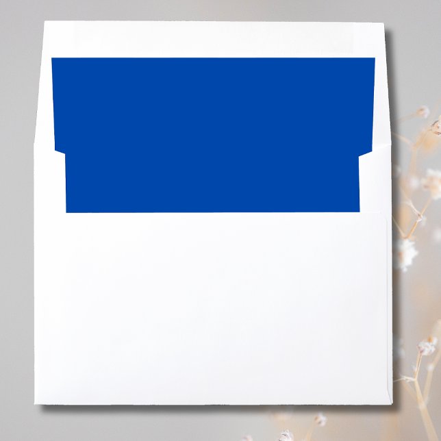 Cobalt Blue elegance for striking celebrations Envelope Liner (Creator Uploaded)