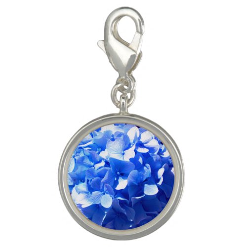 Cobalt blue floral elegant blue hydrangeas  charm