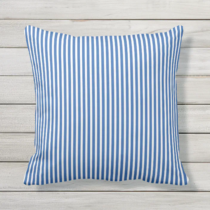 Cobalt Blue Outdoor Pillows Oxford, Cobalt Blue Outdoor Pillows