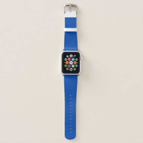 Cobalt Blue Solid Color Apple Watch Band