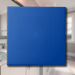 Cobalt Blue Solid Color | Classic | Elegant Ceramic Tile<br><div class="desc">Cobalt Blue Solid Color | Classic | Elegant | Trendy | Stylish | Gift</div>