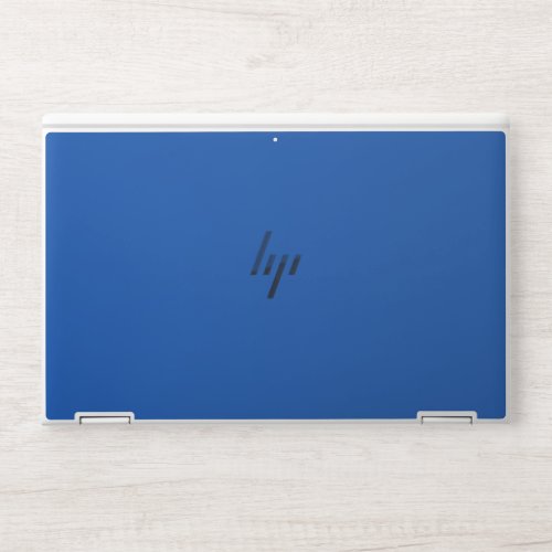 Cobalt Blue Solid Color  Classic  Elegant HP Laptop Skin