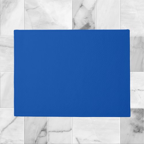 Cobalt Blue Solid Color Doormat