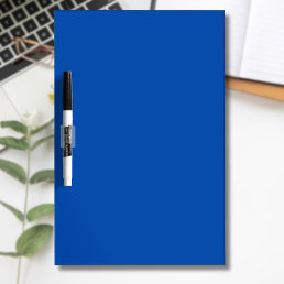 Cobalt Blue Solid Color | Minimalist Dry Erase Board
