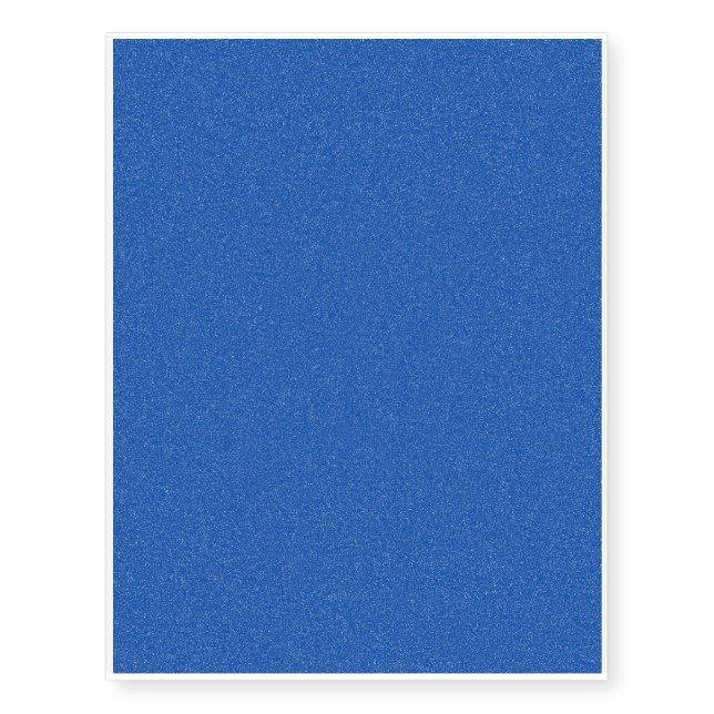 Cobalt Blue Star Dust Temporary Tattoos (Front)