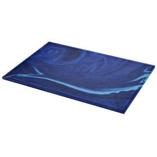 Cobalt Blue stone and talisman Cutting Board