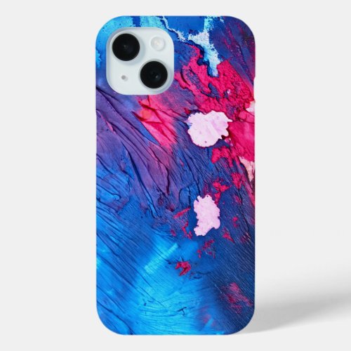 Cobalt Bubblegum iPhone 15 Case