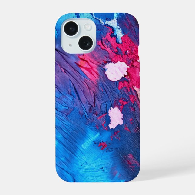 Cobalt Bubblegum Iphone Case (Back)