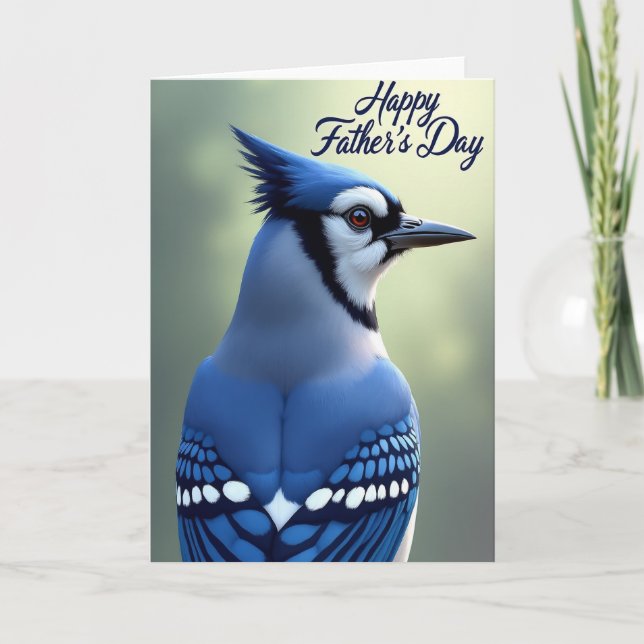 Cobalt Crest Fathers Day Card (Front)