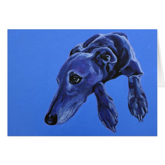 'Cobalt Daydream' Notelet (Front Horizontal)