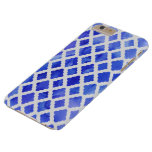 Cobalt Diamonds Barely There Iphone 6 Plus Case at Zazzle