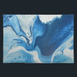 Cobalt Placemat<br><div class="desc">Abstract oil painting</div>