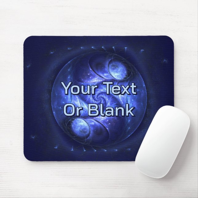 Cobalt Portal Mouse Pad (With Mouse)
