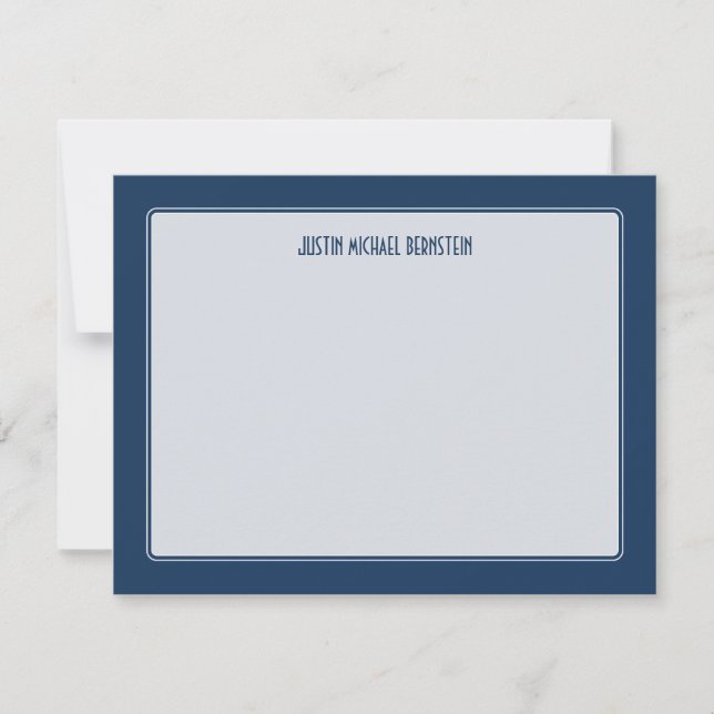 Cobalt Simple Note (Front)
