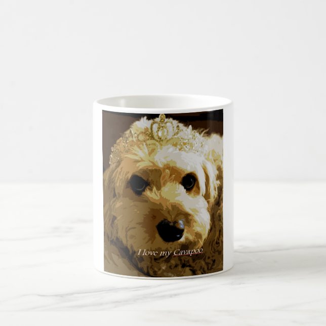 CobaltMoonDesign I Love my Cavapoo Mug (Center)