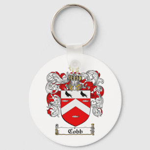 COBB FAMILY CREST - COBB COAT OF ARMS KEYCHAIN