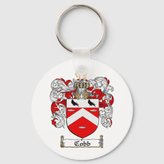 COBB FAMILY CREST -  COBB COAT OF ARMS KEYCHAIN
