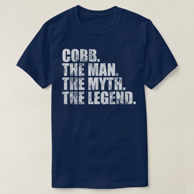 CobbCobb Family name Cobb last Name Cobb Surname C T-Shirt (Design Front)