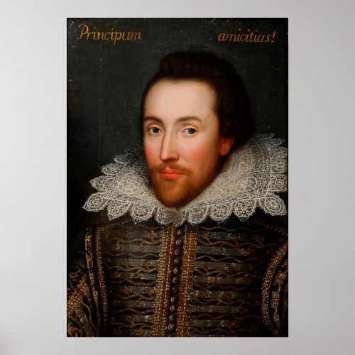 Cobbe Portrait William Shakespeare Poster