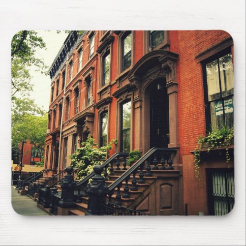 Cobble Hill Brownstone Mouse Pad