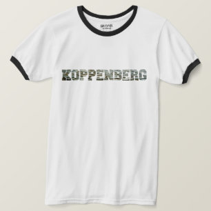 Cobbled Koppenberg from the legendary cycling race T-Shirt