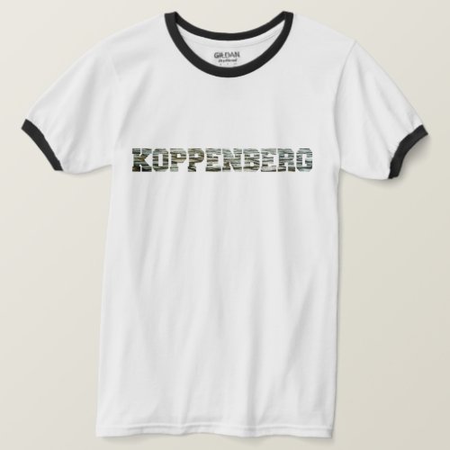 Cobbled Koppenberg from the legendary cycling race T_Shirt