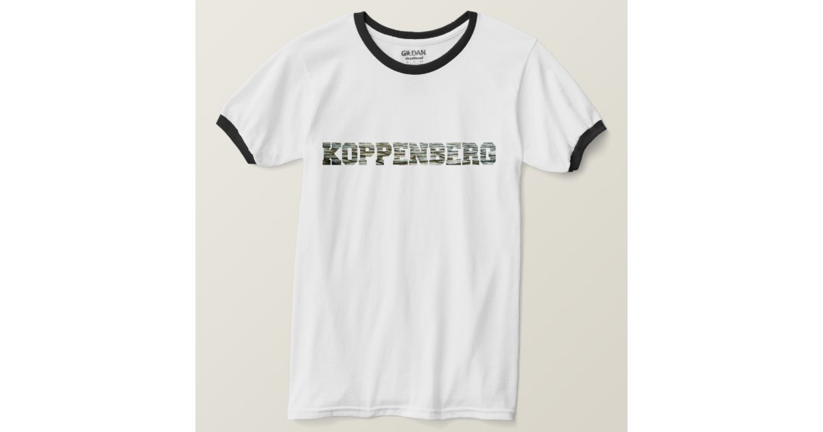 Cobbled Koppenberg From The Legendary Cycling Race T Shirt