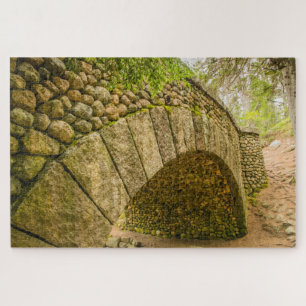 Cobblestone Bridge Acadia National Park Jigsaw Puzzle