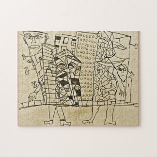 COBBLESTONE CITY JIGSAW PUZZLE